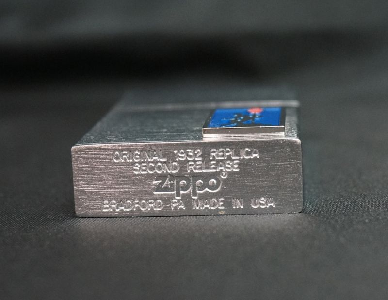 画像: zippo 1932 SECOND REPLICA ドランカー ブルー