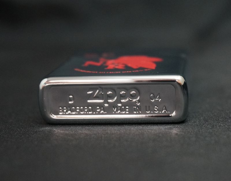 画像: zippo 新世紀エヴァンゲリヲン NERV（ネルフ）SV 2004年製造