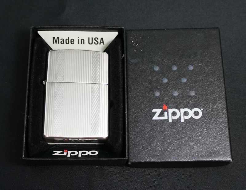 画像: zippo ストライプデザイン 1996年製造