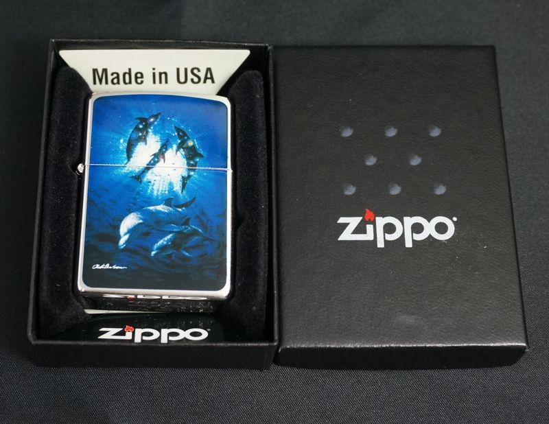 画像: zippo LASSEN(ラッセン）プリント 2004年製造 アクリルケースなし