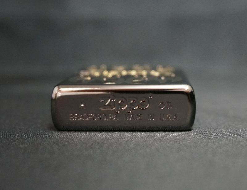 画像: zippo TATTOOデザイン BK 2005年製造