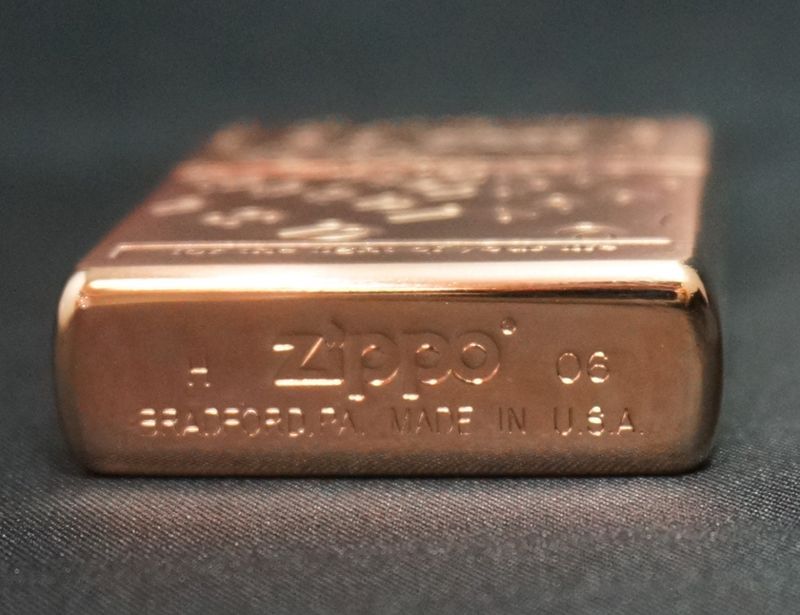 画像: zippo ハート文字　ローズピンク B 2006年製造