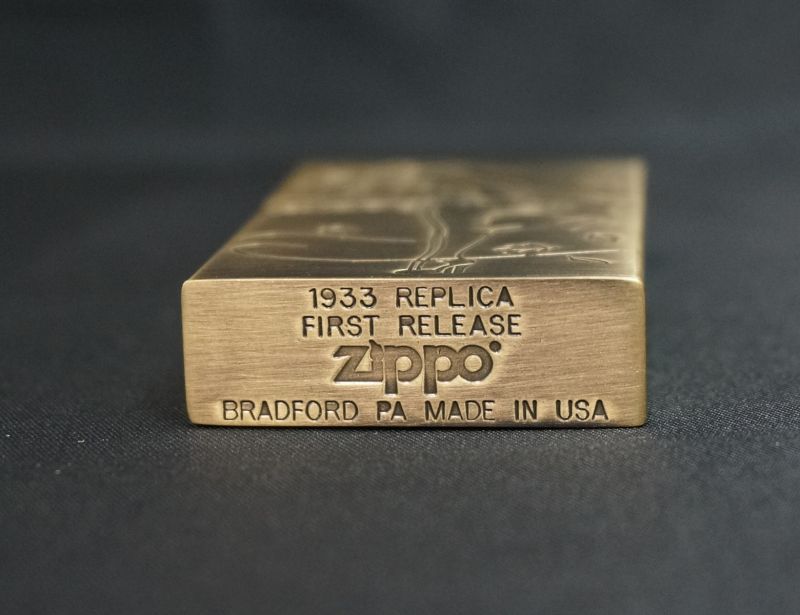 画像: zippo 1933 FIRST REPLICA WINDY 金古美 