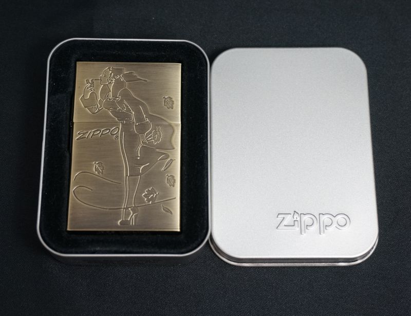 画像: zippo 1933 FIRST REPLICA WINDY 金古美 