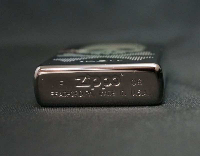 画像: zippo スカル ブラック 2006年製造