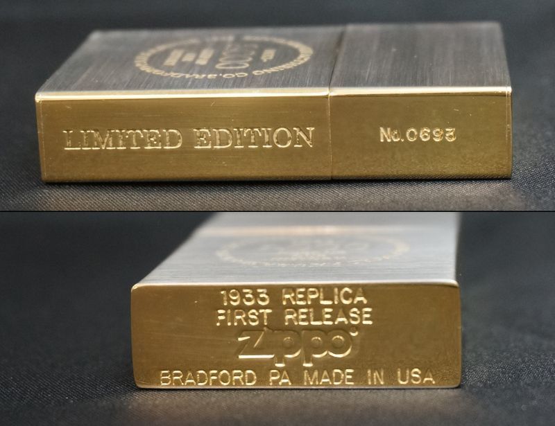 画像: zippo 1933 FIRST REPLICA LIMTED EDITION SG