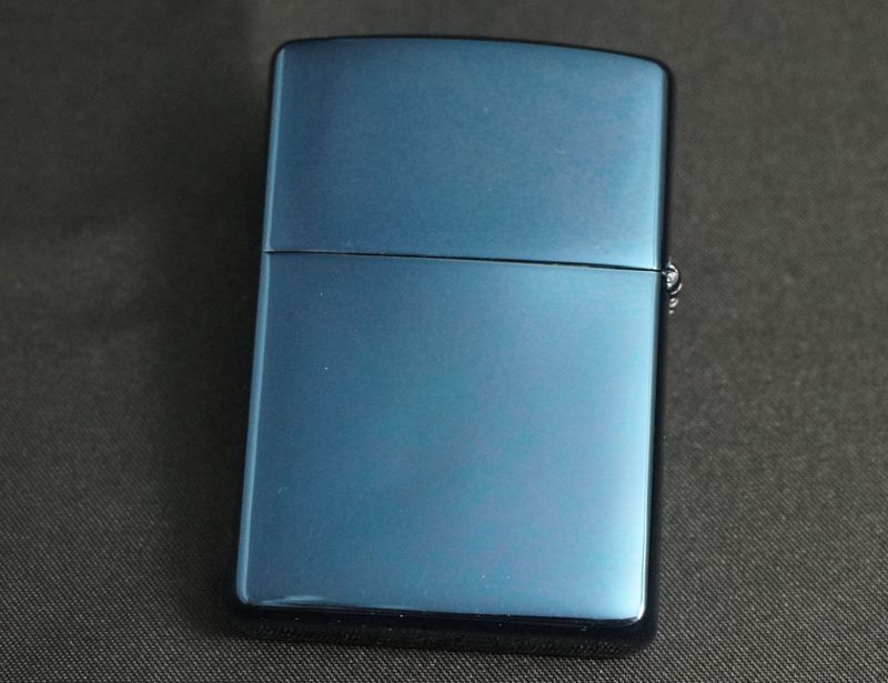 画像: zippo Easy riders ブルーチタン 2002年製造