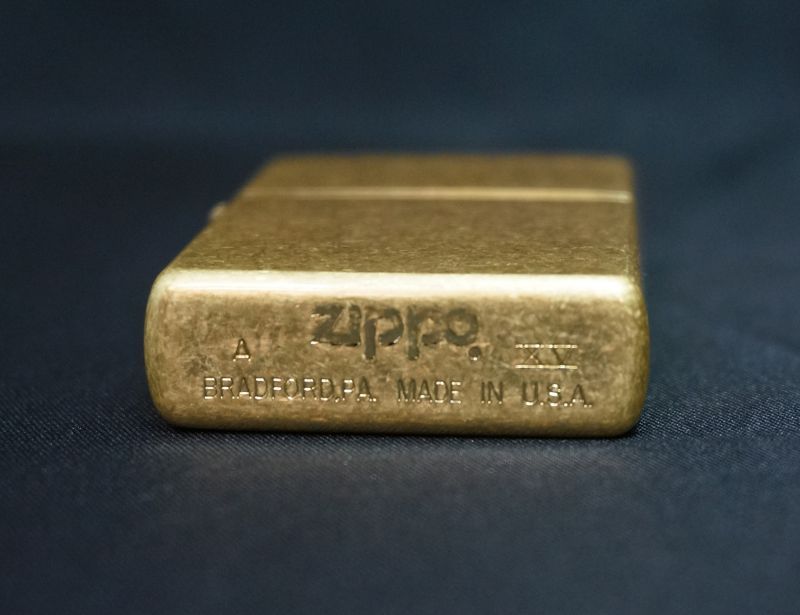 画像: zippo #207G ゴールド・ダスト 1999年製造