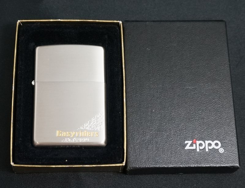 画像: zippo  Easy riders ロゴ　1997年製造