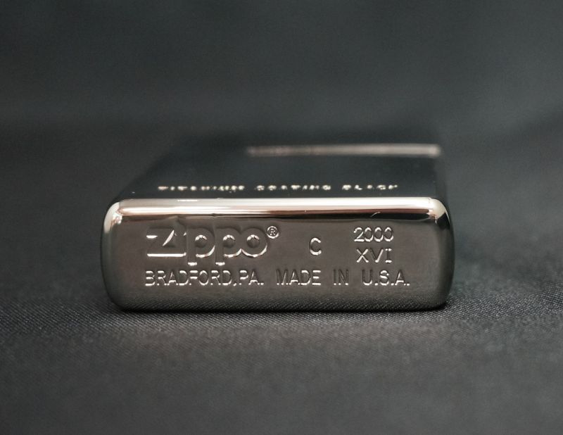 画像: zippo ペア TATTOO BK