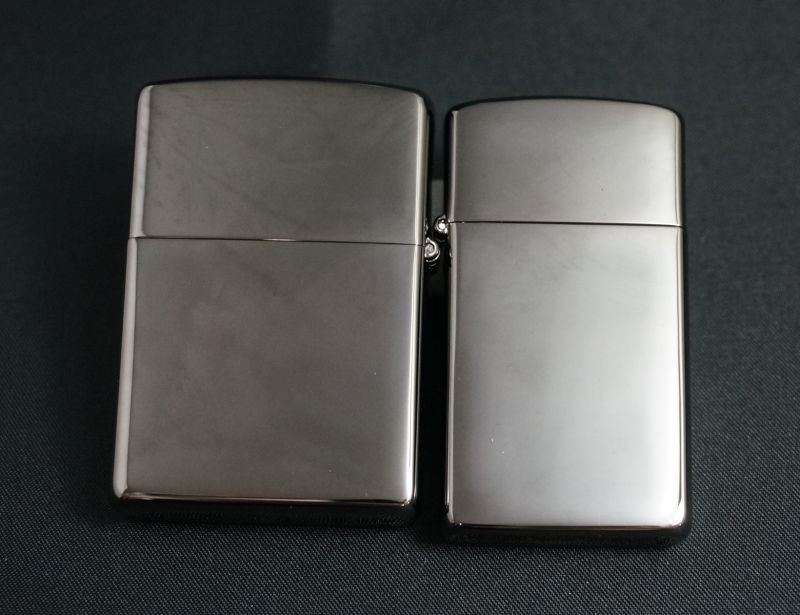 画像: zippo ペア TATTOO BK