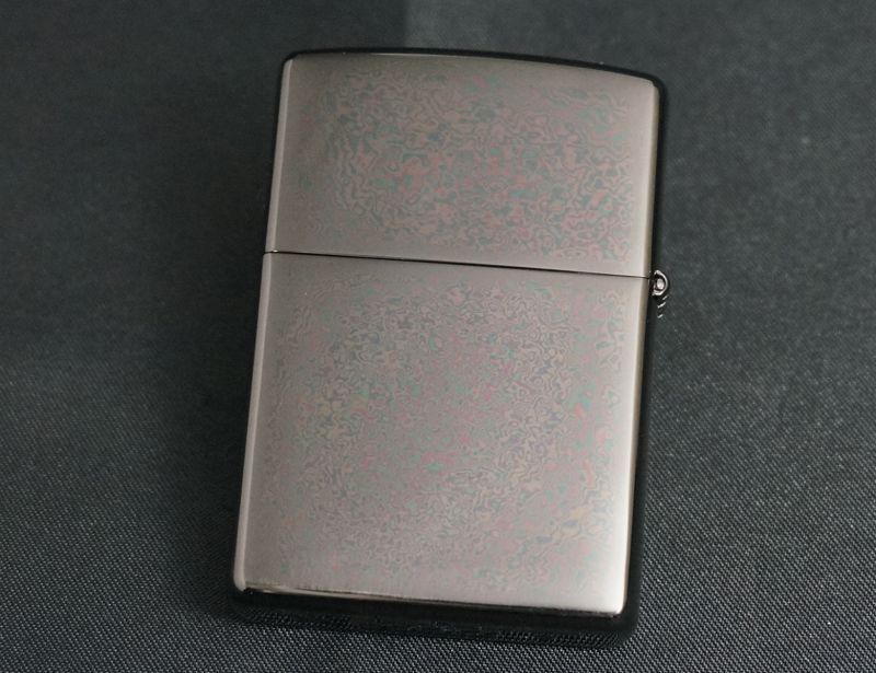 画像: zippo PLATING STYLE BLACK NICKEL 2002年製造