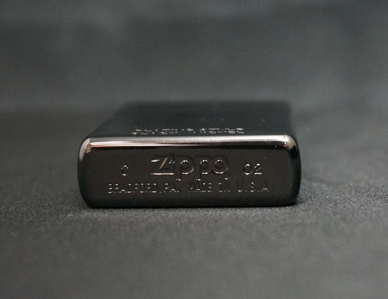 画像: zippo PLATING STYLE BLACK NICKEL 2002年製造