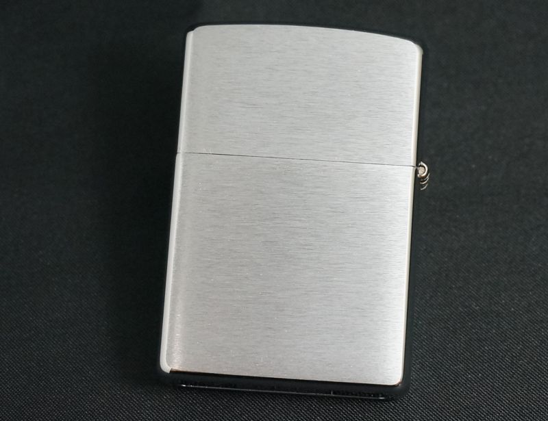 画像: zippo プレート柄 白  #200 2004年製造