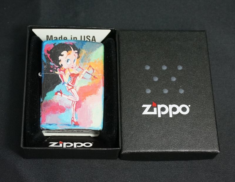 画像: zippo Richard Wallich （リチャード・ウォリック）BETTY BOOP B