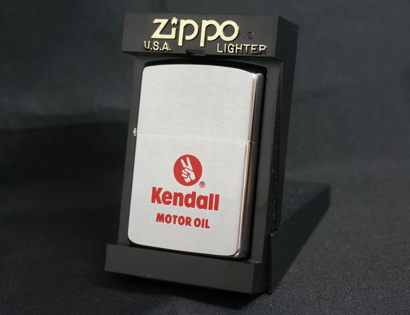 画像: zippo Kendall ロゴ＆文字 1986年製造 キズあり