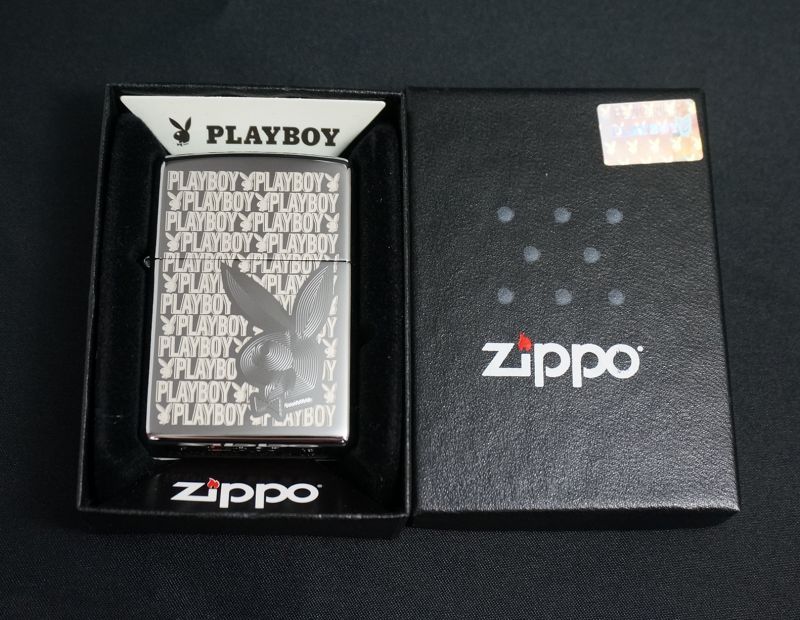 画像: zippo PLAYBOY エッチング #250