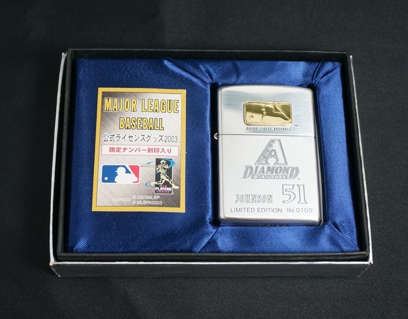 画像: zippo MAJOR LEAGUE BASEBALL DIAMOND 「JOHNSON」