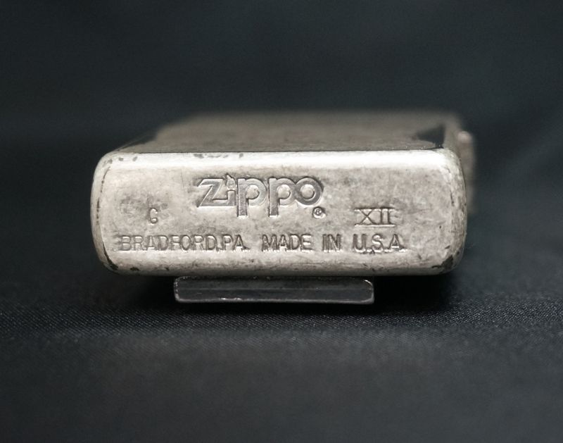 画像: zippo LUCKY GOD ビリケン シルバー 1996年製造 USED