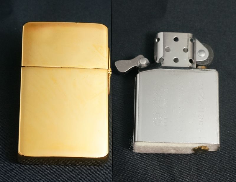 zippo 1932 NOUVEAU（ヌーボー） 記念ロゴ 金メッキ - zippo-LAND G.