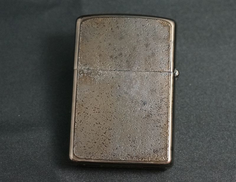 画像: zippo 文字ロゴ ブラック 1989年製造