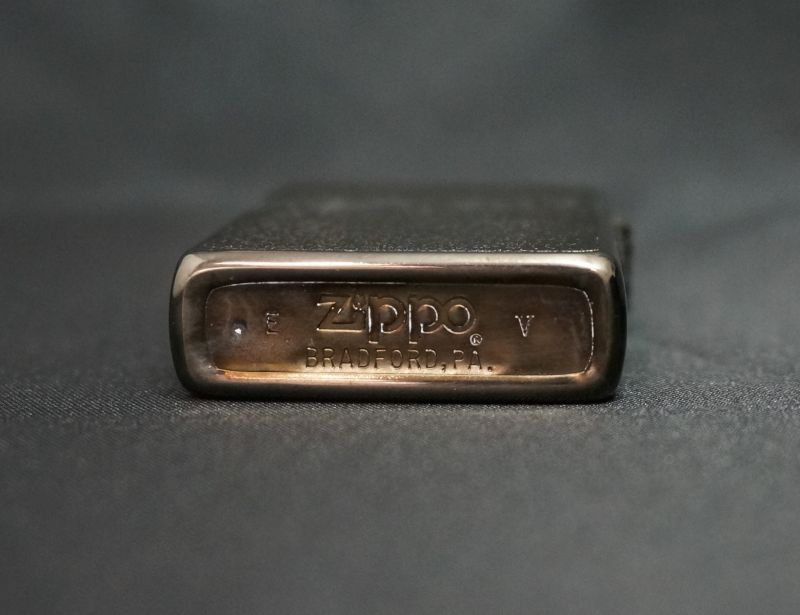 画像: zippo 文字ロゴ ブラック 1989年製造