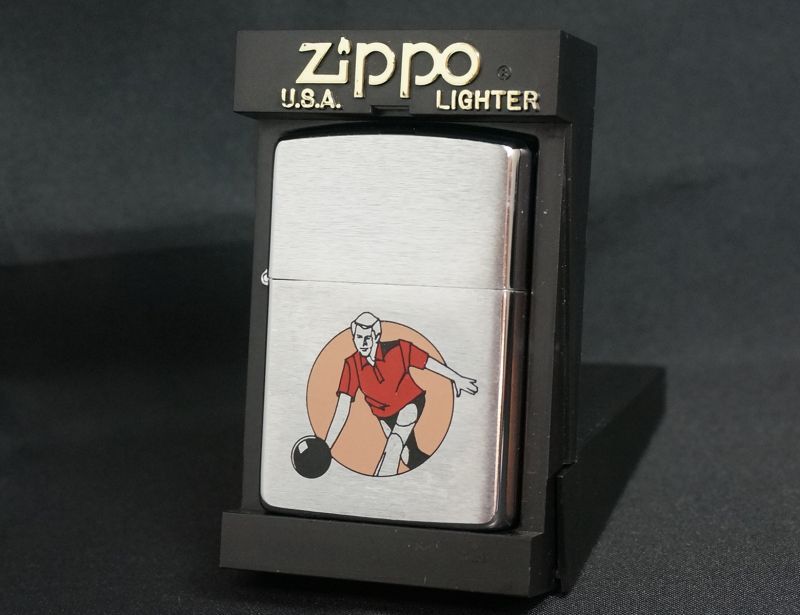 画像: zippo スポーツシリーズ  ボーリング 1995年製造