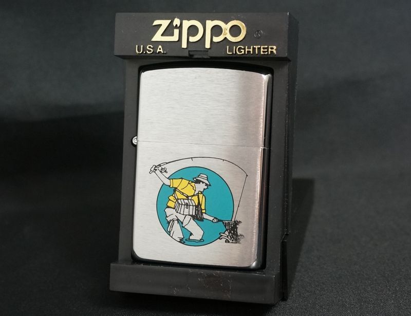 画像: zippo スポーツシリーズ  フィッシング  1995年製造