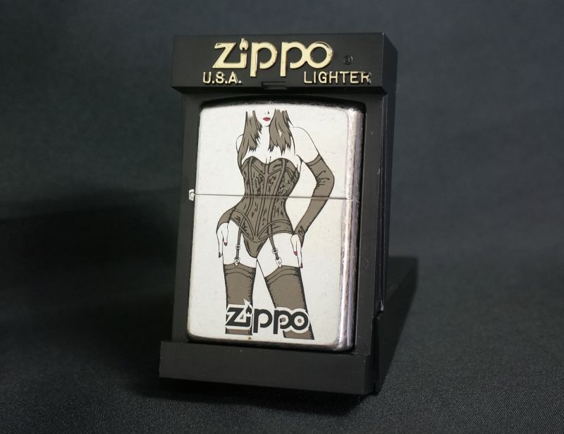 画像: zippo SEXY シルバーメッキ 2000年製造