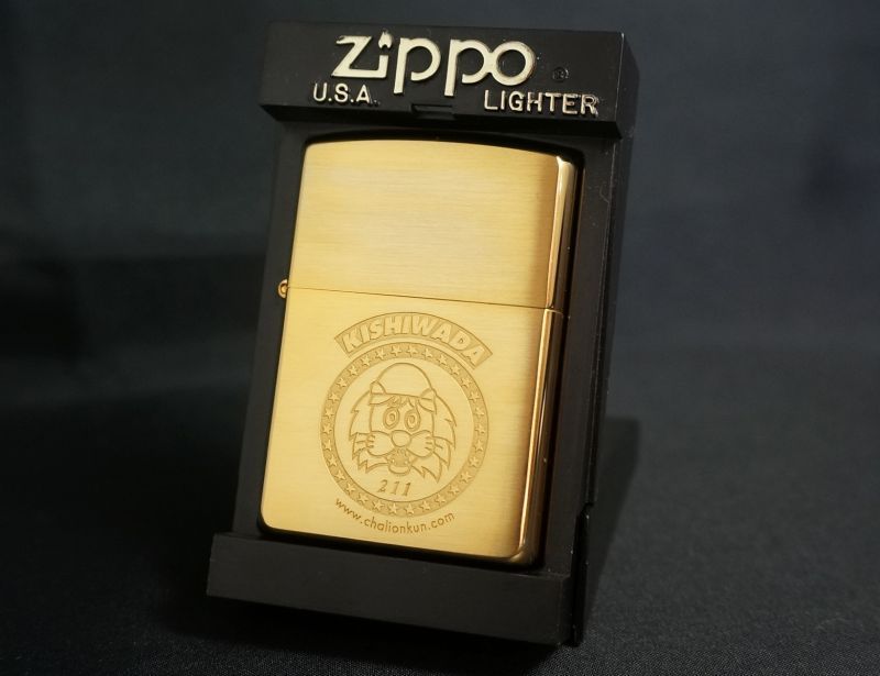 画像: zippo 岸和田競輪 チャリオン 2001年製造