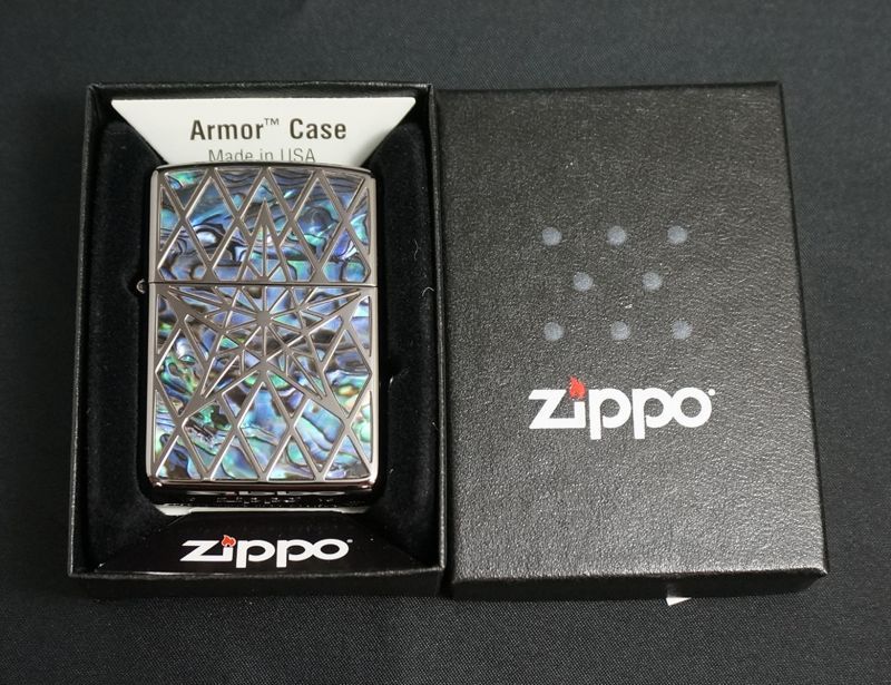 画像: zippo ARMOR シェルスター BK