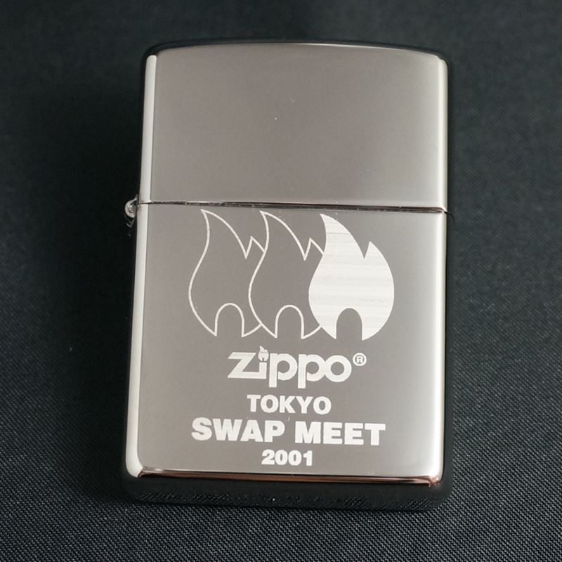 画像1: zippo 2001年 TOKYO SWAP MEET SILVER PLATE 