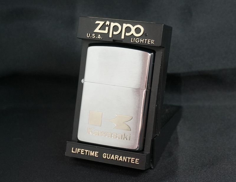 画像: zippo Kawasaki ロゴ 1992年製造