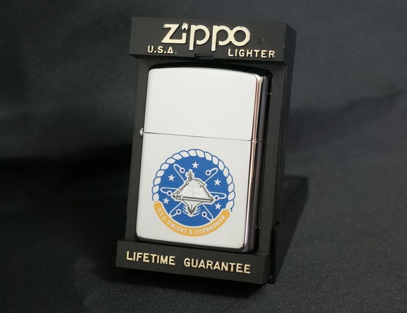 画像: zippo USS DWIGHT D.EISENHOWER CVN-69 1993年製造