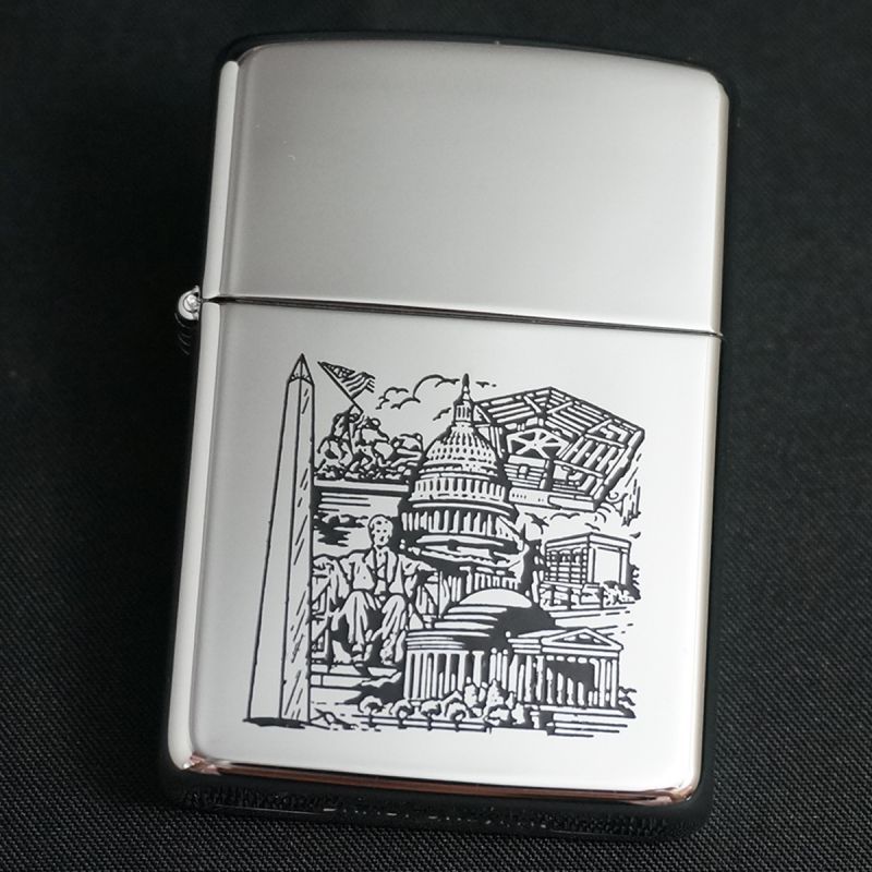 画像1: zippo Washington D.C 1990年製造