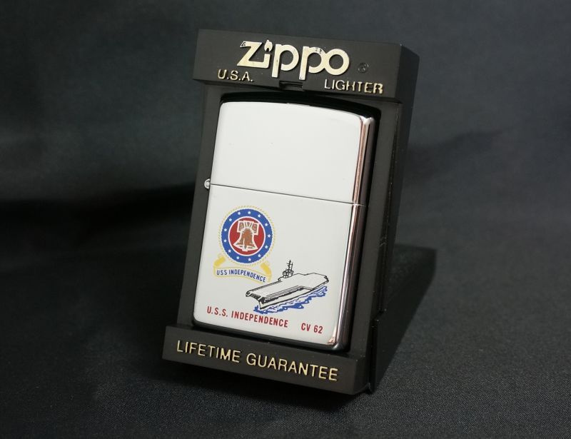 画像: zippo USS INDEPENDENCE CV-62 1994年製造