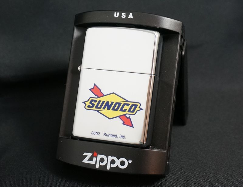 画像: zippo SUNOCO　OIL　ロゴ　＃250　2002年製造