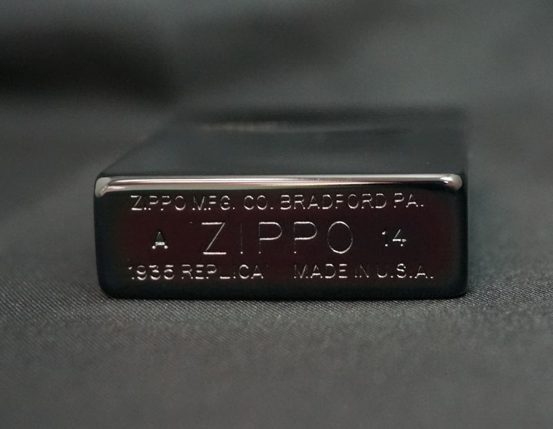 画像: zippo 1935 REPLICA N8チタンコーティング NO.1935CC