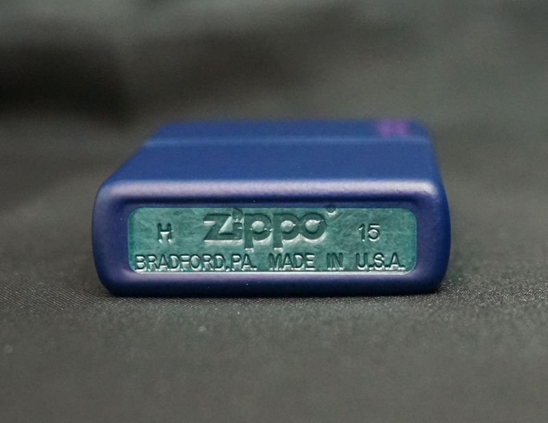 画像: zippo マットカラー ネイビー navy Matte 239ZL