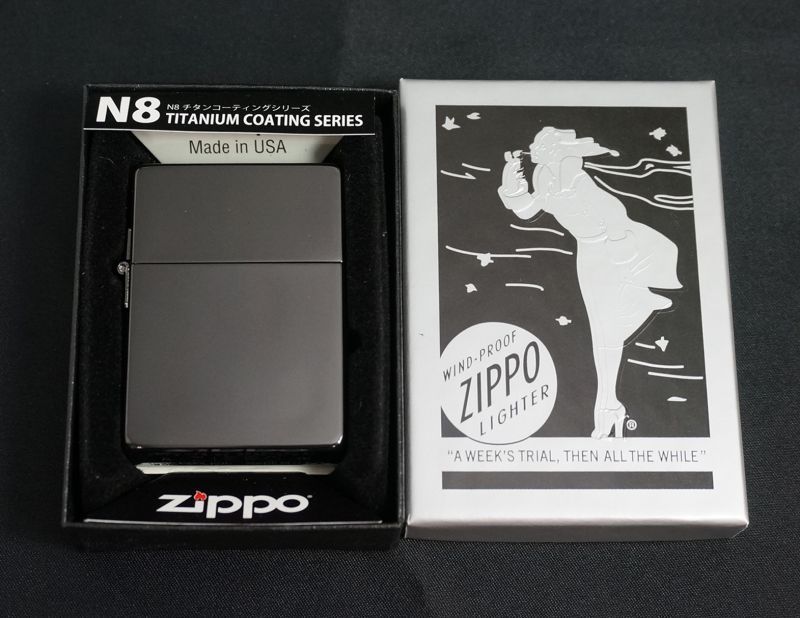 画像: zippo 1935 REPLICA N8チタンコーティング NO.1935CC