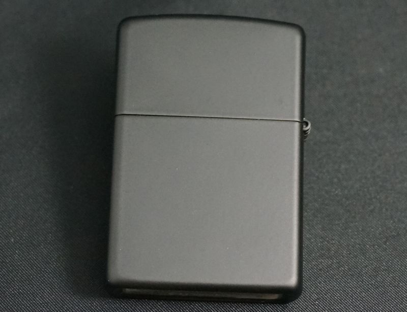 画像: zippo マットカラー 黒 Black Matte 218ZL