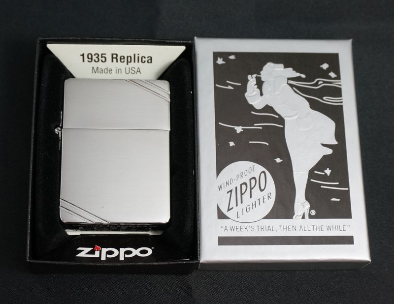 画像: zippo 1935 REPLICA NO.1935