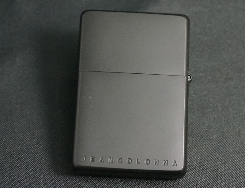 画像: zippo JEANCOLONNA フラットトップ 1997年製造