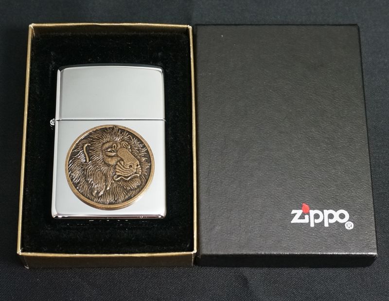 画像: zippo 動物メタル 1995年製造
