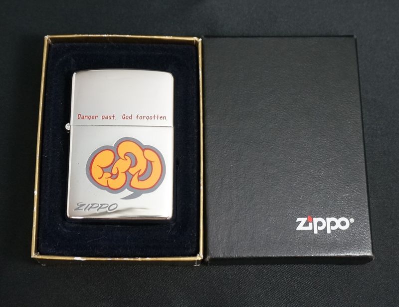 画像: zippo 「Danger past, God forgotten.」　