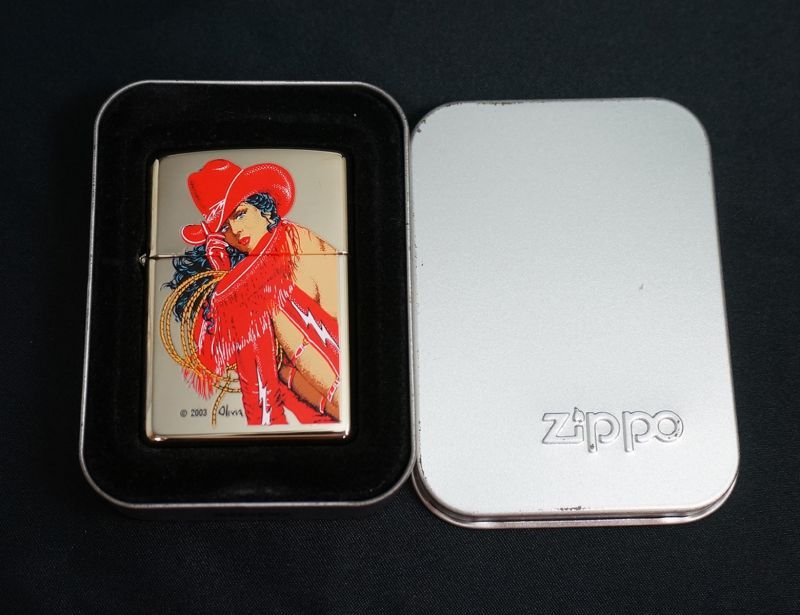 画像: zippo OLIVA シリーズ　＃254B