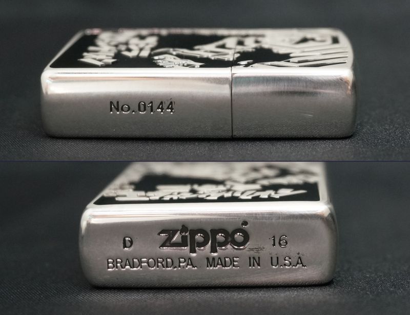 画像: zippo ゴジラ対エヴァンゲリオン シルエットVer 