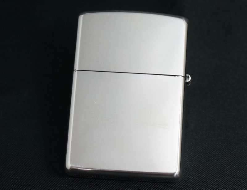 画像: zippo 雷神 シルバーメッキ 2011年製造