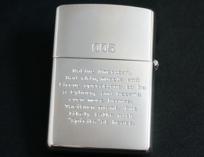 画像: zippo サイボーグ009 「005ジェロニモ・ジュニア」 1997年製造