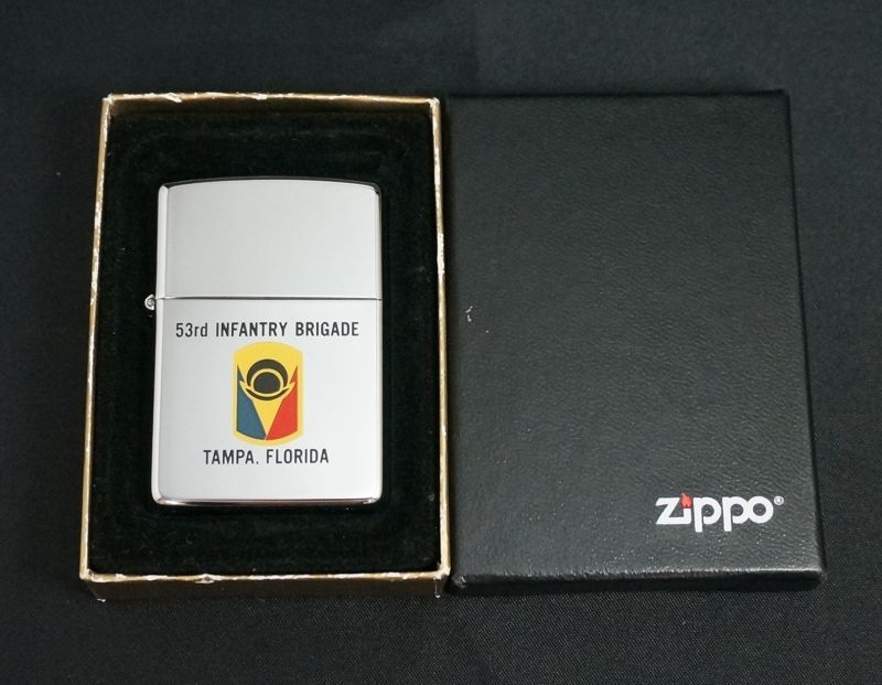 画像: zippo 53ｒｄ INFANTRY BRIGADE(第53歩兵旅団戦闘団) 1991年製造　